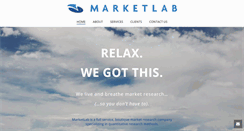 Desktop Screenshot of marketlab.net